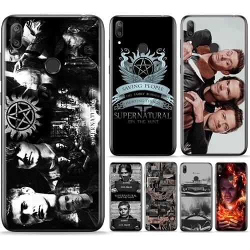 Supernatural TV Show Silicone Cover For Huawei P Smart 2021 2020 Z S Plus Mate 30 20 10 Pro Lite 2019 2018 Phone Case