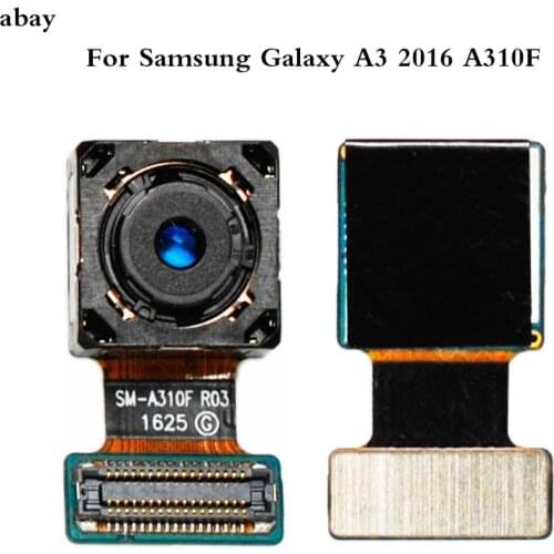 For Samsung Galaxy A3 2016 A310 A310F Rear Big Back Camera Flex Cable Main Camera Module Replacement Parts