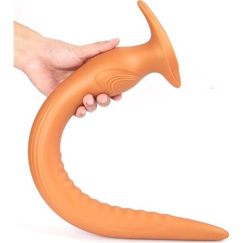 Deep Ultra-Long Sex Anal Plug Butt SM Sex Product Stick Anal Dilatation Male Masturbation SM Men and Women Sex Toys Anal Butt