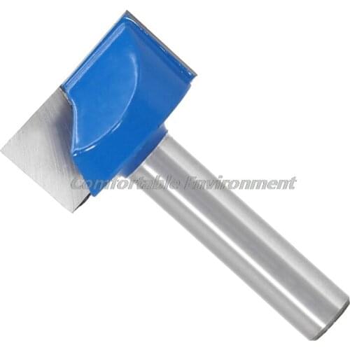 8mm Shank Cleaning Bottom Wood Router Bit 16 Sizes Tungsten Carbide End Mill