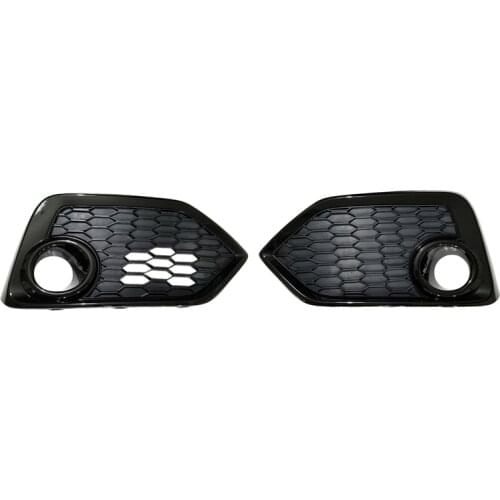 Car Side Fog Light Lamp Cover for 17-19 Honda Civic 71108-TGG-A20 71103-TGG-A20