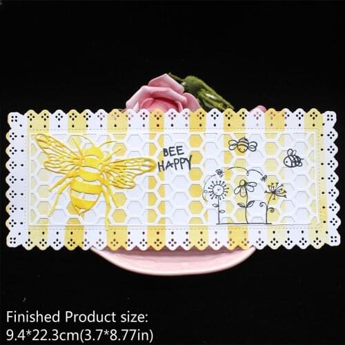 YPP CRAFT Summertime Slimline Card Metal Cutting Dies for Scrapbooking/photo album Decorative Embossing Paper Card