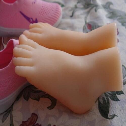 12cm Real-life simulation female foot mannequin body footwear Masturbation doll sex pedicure medical acupuncture toys 1pc A391