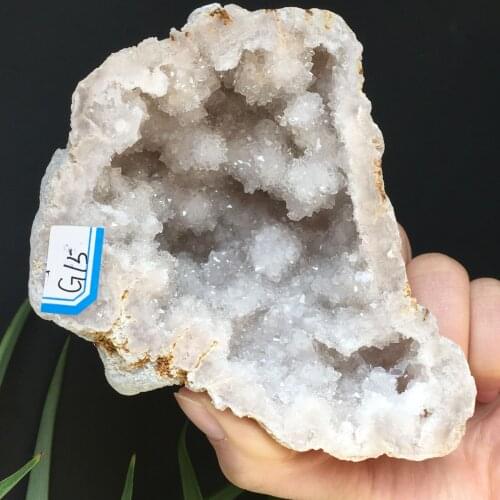 Natural Agate Geode Slice Quartz Crystal Cluster Minerals Reiki Home Decorationenergy Heals Drop Shipping