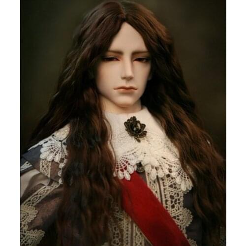 New Arrival Bjd SD Doll Wig 1/3 1/4 1/6 1/8 High Temperature Wire Long Fashion Wavy For BJD Super Hair Wig Free Shipping