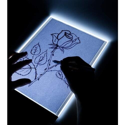 NEW A3/A4/A5 Size Drawing Tablet Led Light Pad Tablet Diamond Painting Eye Protection Bright Copy Board Diamond Embroidery art