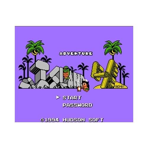 Adventure Island 4 Region Free 8 Bit Game Card For 72 Pin Video Game Player