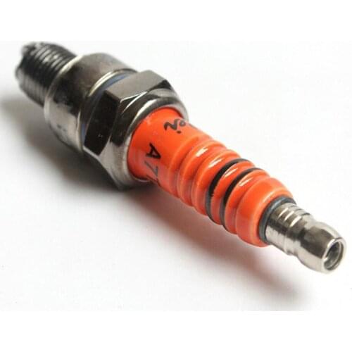 Spark Plug A7TC A7TJC 3 Electrode GY6 50cc-125cc Moped Scooter ATV Quads Motorcycle 10mm Spark Plug Accessories