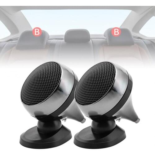 2pcs 150W 12V Car Tweeter Universal High Efficiency Loudspeaker 4Ohm 92dB Loud Speaker Super Power Audio Sound car tweeters