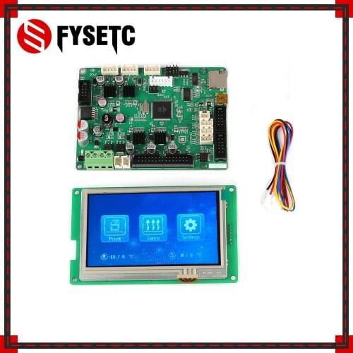 3D Printer Parts 4.3 inch Touch LCD Display 4.3'' Control Panel Screen With Connected Cable For CR-10S PRO 3D Printer