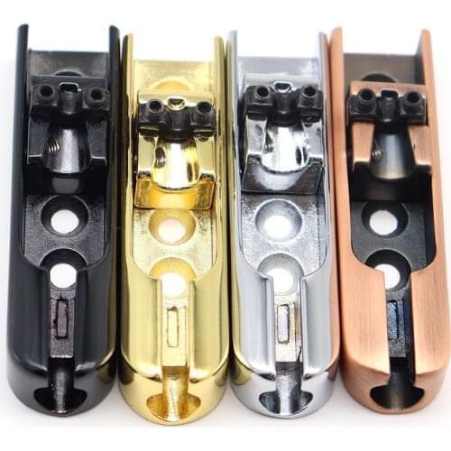 1set 5 String Guitar Single Individual Bridge Saddles Tailpiece 3 Hole with Screw for Bass Guitar Accessories