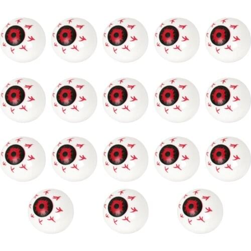 18Pcs Bloody Eyes Halloween Eyeballs for Party Halloween Decor Home