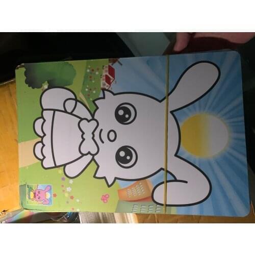 A4 500gsm card for Color Sand art, thick sand art cards, only cards Does not contain sand and bags