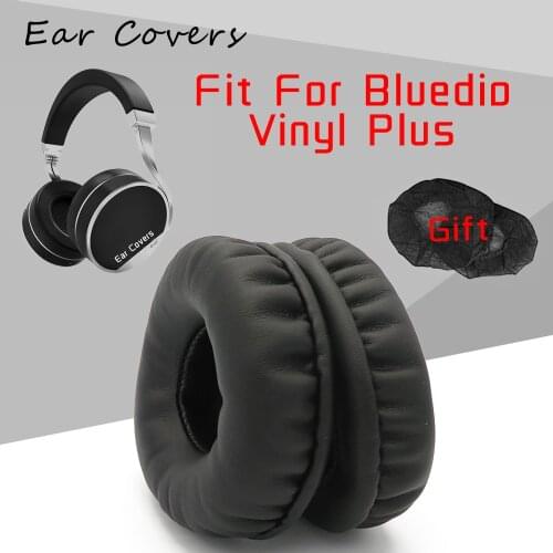 Ear Pads For Bluedio Vinyl Plus Headphone Earpads Replacement Headset Ear Pad PU Leather Sponge Foam