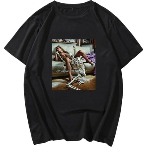 Men T Shirt Diy Sexy Girls T-shirt , Custom Mens Classic Tshirt With Sexy Girls Tees Tops Funny Harajuku men clothing