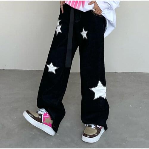 Широкие джинсы Glufigh China At AliExpress