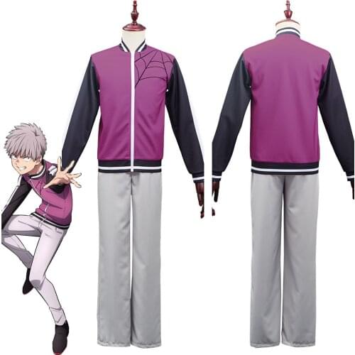 Anime Kemono Jihen Shiki Tademaru Cosplay Costume Top Pants Outfits Halloween Carnival Suit