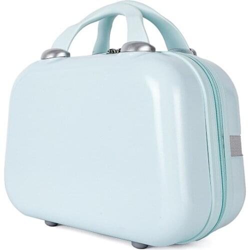 Small PVC smooth anti-drop luggage LD145-77992