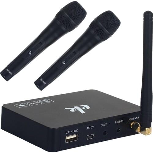 NEW Wireless Karaoke Microphone Karaoke Player Home Karaoke Echo Mixer System Digital Sound Audio Mixer Singing Machine