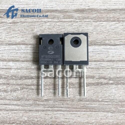 New original 5PCS/Lot APT60DQ120BG APT60DQ120 or APT60D120BG APT60D120B APT60D120 TO-247 60A 1200V Ultrafast Recovery Diode