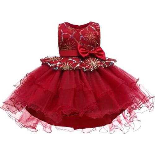 The Dress 2021 Fashion New Children Dress Banquet Wedding Party Dress Bridesmaid Dresses Kinder For Girl Vestidos 3-10 Year old