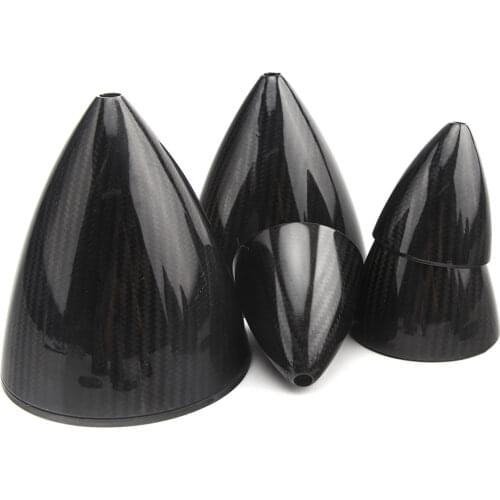 Standard Carbon Fiber Spinner 1.75" 2" 2.25" 2.5" 3.75" 4" 5" For RC Airplane Model