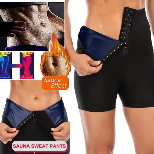S-5xl Waist Trainers Sweat Sauna Pants Body Shaper Slimming Pants Women Waist Trainer Corset Sweat Leggings Slimming Panties New