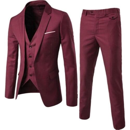 YINGAICONG Men's Classic Suits