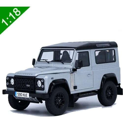 1/18 Scale Guardian 90 Commemorative SUV model Alloy off-road vehicle Diecast metal vehicle toy Collection child kids souvenirs