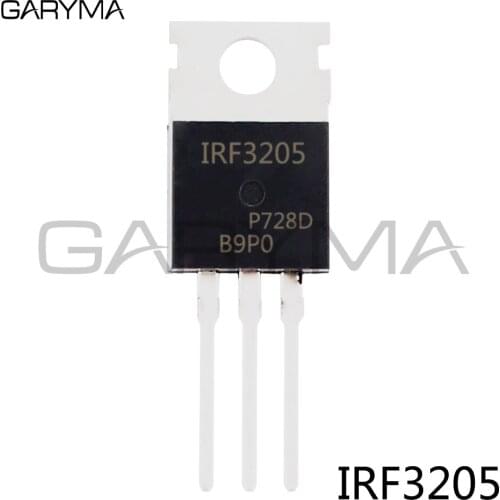 10pcs IRF3205 HEXFET Power MOSFET TO-220AB