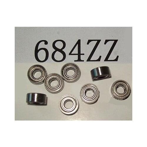 10pcs 684 ZZ Miniature Bearings ball Mini bearing 4 x 9 x 4mm