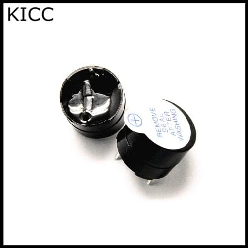 10Pcs SOT Electromagnetic active buzzer 5V DC 12*9.5mm Long sound