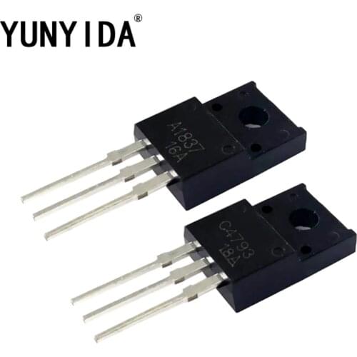 2pairs 2sa1837 + 2SC4793 A1837 + C4793 TO-220 New and Original Each 2pcs