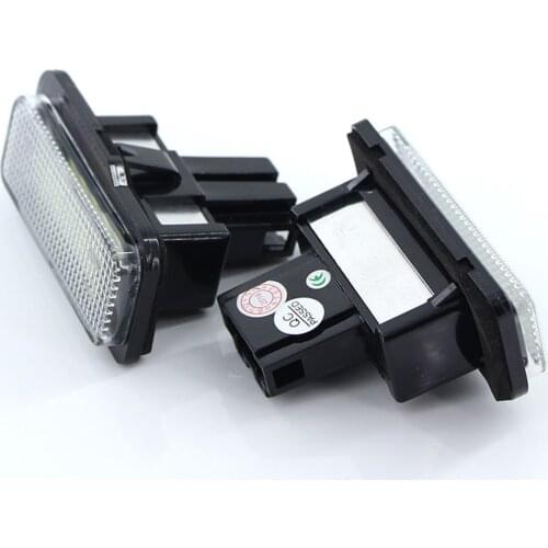 Car Led Number License Plate Light For Mercedes Benz C E CLS SLK Class W203 5-door W211 S211 W219 R171 Kit Canbus Error Free