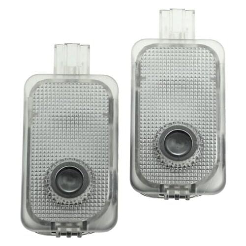 2Pcs Car Led Door Welcome Light Shadow Projector logo Door Light Projector Ghost For Subaru FORESTER OUTBACK XV LEGACY IMPREZA