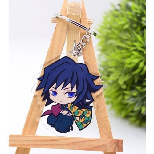 Demon Slayer Keychain Anime Kimetsu no Yaiba Keyring WL0468