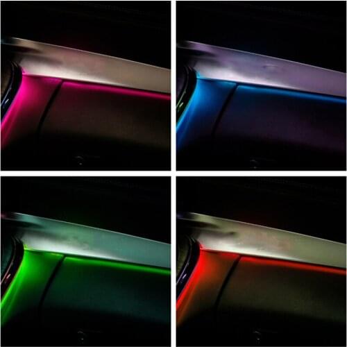 For Benz Co-pilot atmosphere light For Mercedes-Benz GLC260 new C-Class C200L 19 C260L interior atmosphere light C180L decoratio