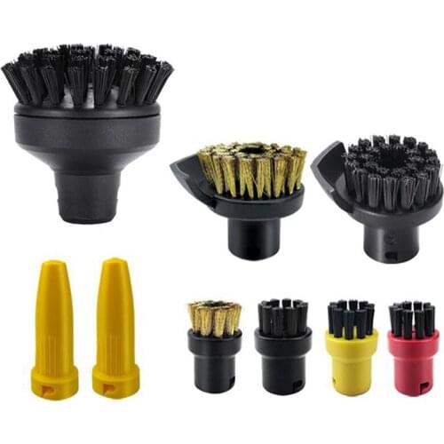 For Karcher SC3 Handheld Steam Cleaner Accessories SC1 SC2 Powerful Nozzle SC4 SC5 Brush Head SC7 CTK10 Round Brush