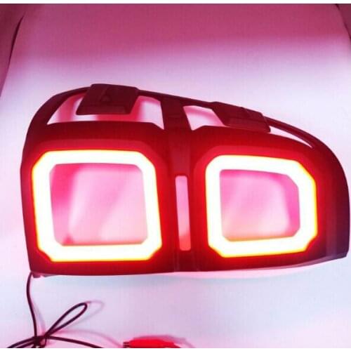 2015 2016 2017 2018 2019 HILUX REVO and ROCCO pickup rear lights LED cover
