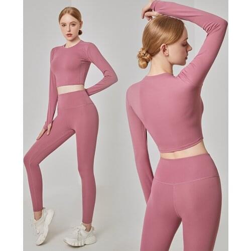 Yoga Suit for Women In Summer Professional High End Fashion Show Thin Sexy Running Gym Beginner Sports Suit Leggings Fitness