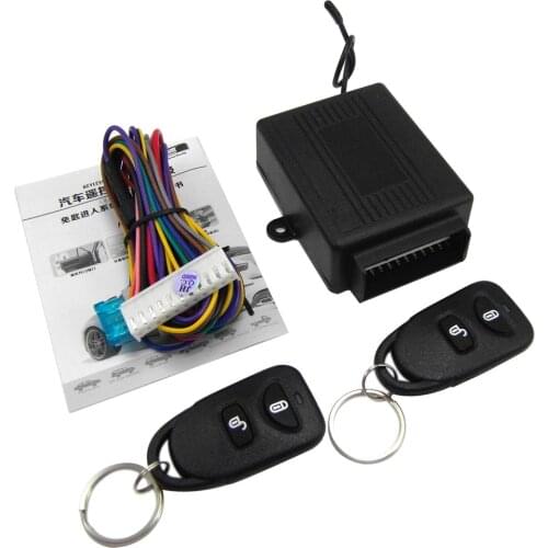 M602-8114 Remote Control Central Locking Kit For KIA Car Door Lock Keyless Entry System With Trunk Release Button