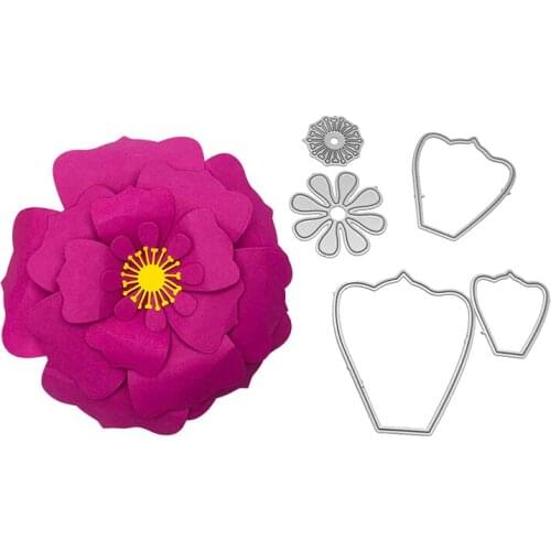 Julyarts Petals Suit Dies scrapbooking soldes Die Cut Cafts Decoration Metal Mold Scrapbook Embossing Paper Craft Knife