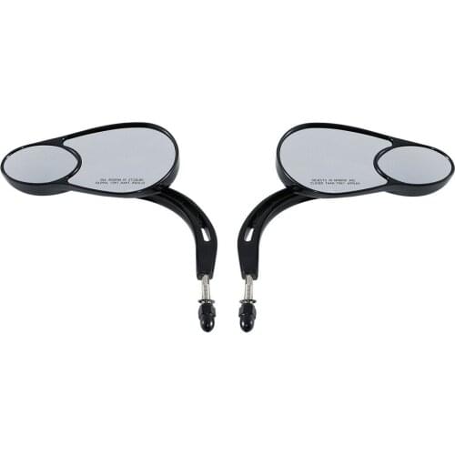 Motorcycle Split Vision Mirrors For Harley Touring Electra Glide Street Glide Road King Ultra Classic SOFTAIL DELUXE