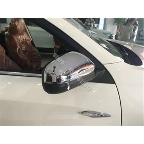 For Chery Tiggo7 Tiggo 7 2018-2019 ABS Chrome Car Side Door Rearview Mirrors Cover Trim Car styling