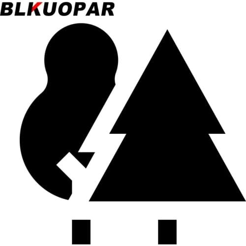 BLKUOPAR for Forest Car Stickers Fashionable Decals Vinyl Car Wrap Campervan Occlusion Scratch Auto Snowboard Scratch-Proof