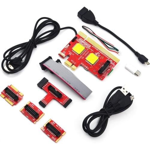 Upgraded KQCPET6 V8 Laptop And Desktop PC Universal Diagnostic Test Debug King Post Card Support for PCI PCI-E miniPCI-E