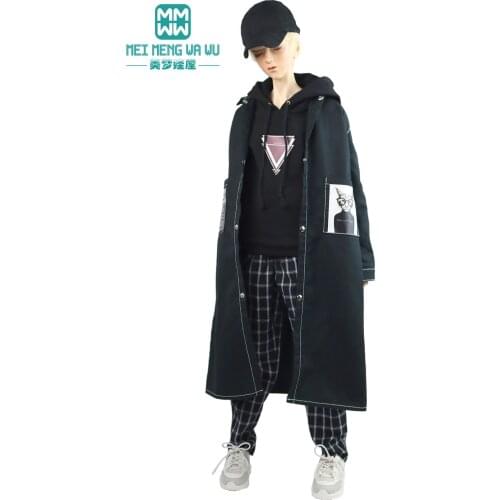 BJD doll clothes for 75--85cm Toys Spherical joint doll Fashion hoodies, plaid pants, coats