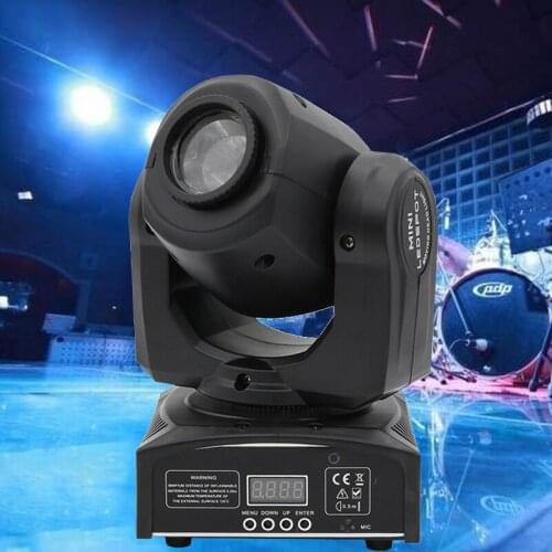 Mini Spot 30W LED Spot Moving Head Light DMX control colorful LED gobo dj Lights Disco Christmas party show stage beam luces