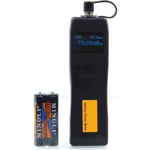 YJ320A Mini Handheld Optical Power Meter 1310/1550nm Fiber optic Tester -70~+6dBm or -50~+ 26dbm Free shipping