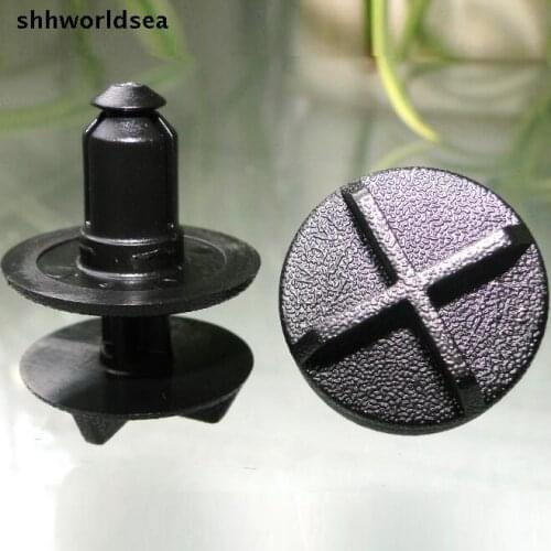 Shhworldsea auto plastic fastener and car fastener push The radiator fixed card buckle for cadillac pontiac saturn